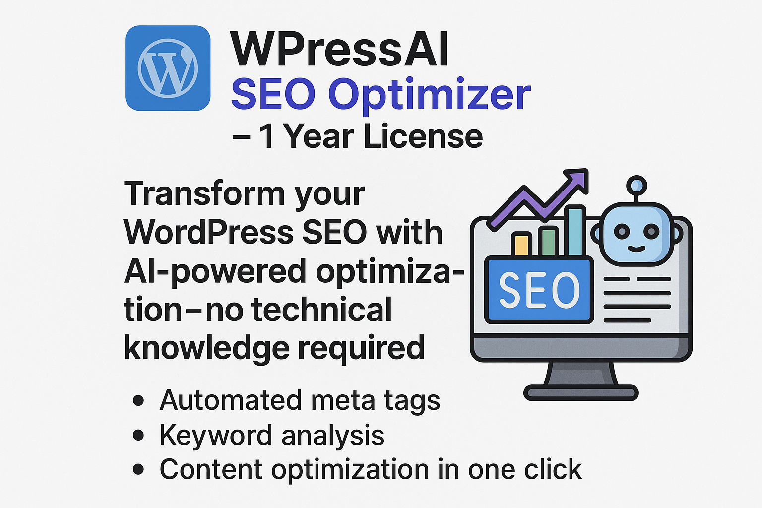 WPressAI SEO Optimizer - 1 Year License - Image 2